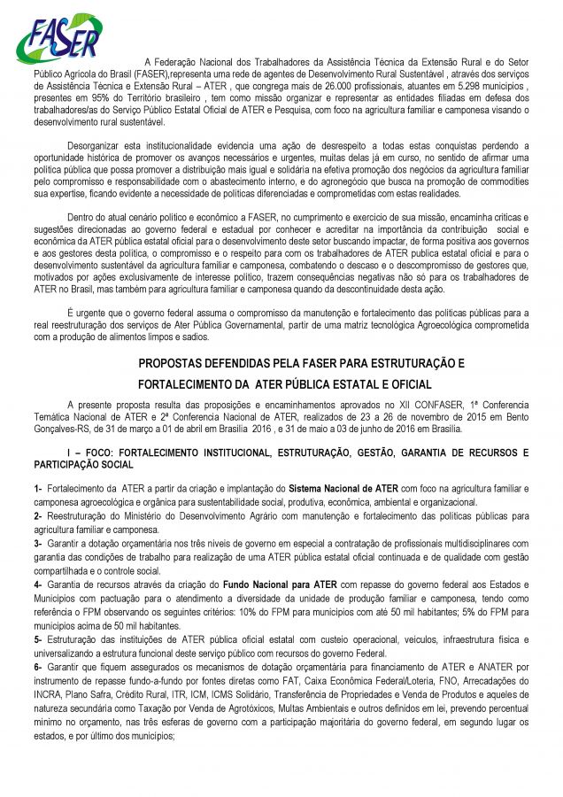Nota FAser